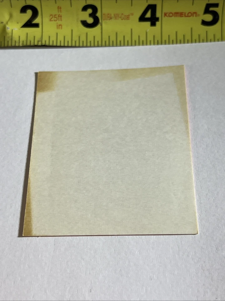 1970s Fleer NFL Hi-Gloss Patch Los Angeles Rams Football - Image 2 of 2