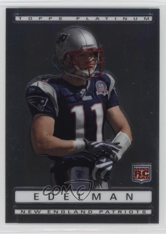 2009 Topps Platinum Julian Edelman #159 Rookie RC 12ui