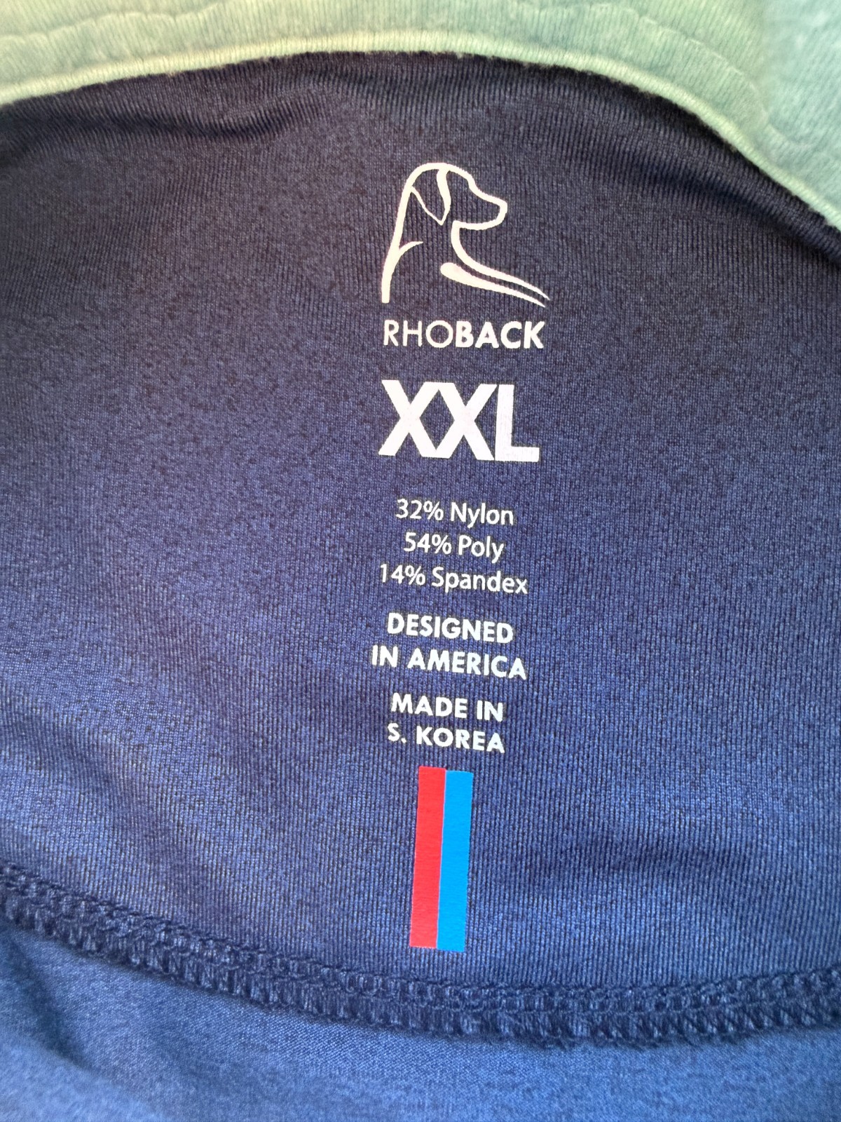 Rhoback 1/4 Zip Performance Pullover Stretch Golf… - image 6