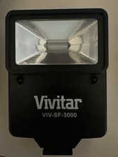 Vintage Vivitar Slave Flash Model VIV-SF-3000 Tested works  great shape