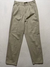 Vintage Calvin Klein Jeans Khakis Women's 90  s Y2K Pants Made in USA Size 10