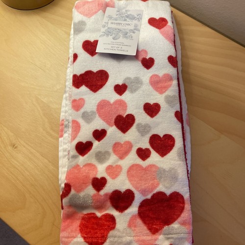 Asciugamani da Cucina San Valentino Cupcakes e Cashmere, Set di 3 - Foto 1 di 2