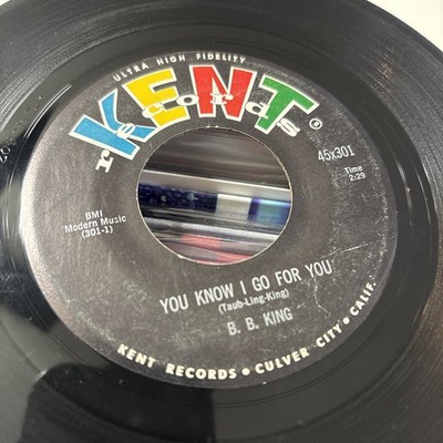 Blues 45 B. B. King - You Know I Go For You / Why Do Everything Happen To Me On
