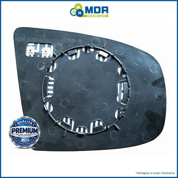 W-Parts Spiegelglas Modul 2Pin Links Blau FüR BMW X5 E70 2006-2013-image