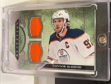 2020-21 UD Artifacts Jersey Connor mcdavid  Horizontal/99 