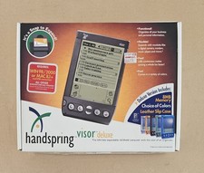 Handspring Visor Deluxe Handheld Computer Palm Platform Open Box, NEW