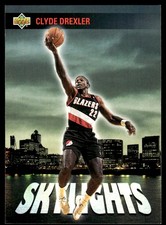 Clyde Drexler 1993-94 Upper Deck #473 Trail Blazers NBA READ FREE SHIPPING