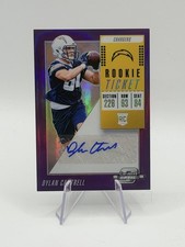 2018 Con. Optic Rookie Ticket Autographs Dylan Cantrell #167 Purple Prizm /99