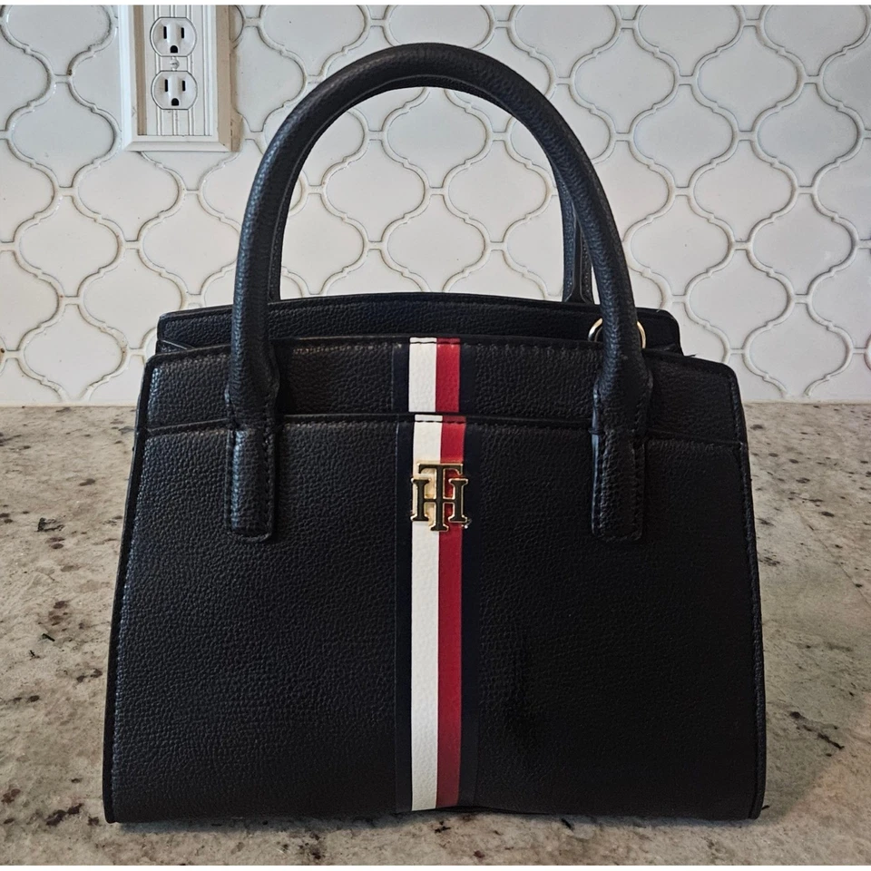 Tommy Hilfiger Jaden Plus Tote Bag Red White Stripe - Image 2 of 4