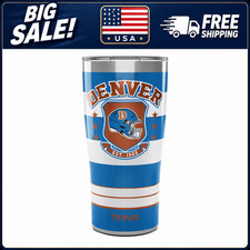 20oz Tervis Traveler NFL Denver Broncos Retro All Star Stainless Steel Tumbler