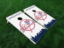 VINYL WRAP Cornhole Board DECALS New York Yankees 03 Yanks NYC Game Sticker