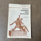 Danemark v Ecosse 18 octobre 1972 qualificatif coupe du monde