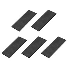 Rectangle Graphite Block Disk Ingot Graphite Electrode Plate 100x40x4mm,5 pcs