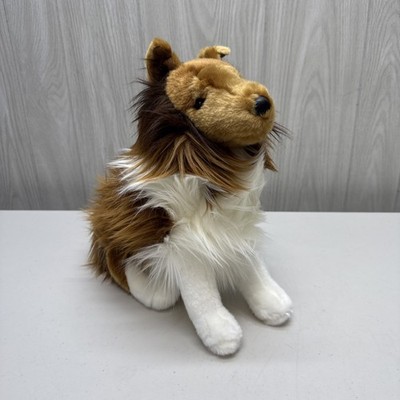DOUGLAS THE CUDDLE TOY #1997 Life Like Whispy Sheltie Plush Dog Plush Stuffed
