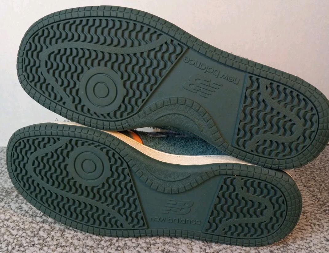 New Balance 480 Low New Spruce Orange BB480LGP Men Size 8 Women's 9.5 Very Good  thumbnail 9