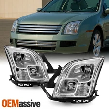 Fits 2006-2009 Ford Fusion Headlights Replacement Factory Style Lights Lamps set