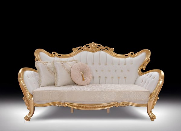 Sofa 3 Sitzer Design Sofas Polster Couchen Relax Chesterfield Sitz MöBel-image