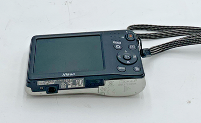 Nikon Coolpix L29 16.1MP Compact Digital Camera Silver NO BATTERY