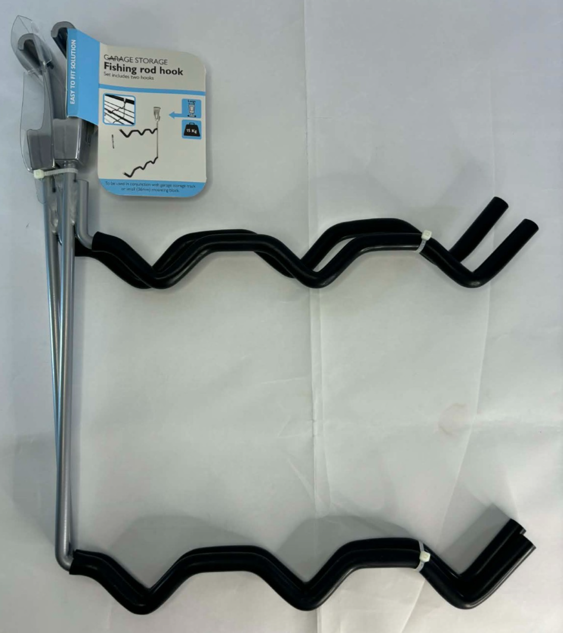 Kenovo DuraTrax Garage Storage Fishing Rod Hook Racking 15kg - Hold up to 6 Rods