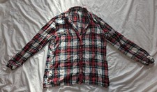 J. Crew Men's Plaid Flannel Pajama Top Size Small