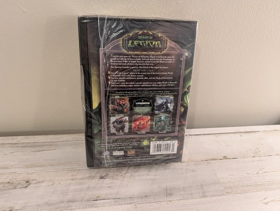 World Of Warcraft TCG March of the Legion Starter Deck New Factory Sealed - Image 2 of 2