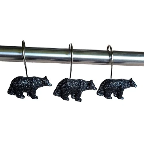 Lodge Shower Curtain Hooks
