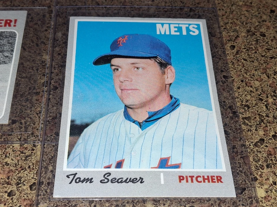 LOTE DE 2 1 970 TOPPS BB #195+#300 TOM SEAVER Foto 2 de 4
