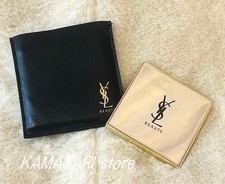 Yves Saint Laurent mini hand Mirror compact YSL  Novelty w/Case