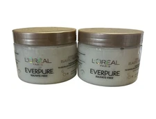 2 Loreal Everpure Sulfate Free Simply Clean Elastic Fiber Hair Masque 12 oz Each