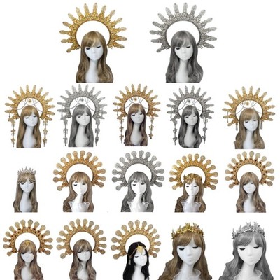 Gothic Crown Pageant Crown Halo Crown Headband DIY Material Package