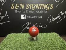 Kyren Wilson signed red Snooker Ball in gold *private signing* COA