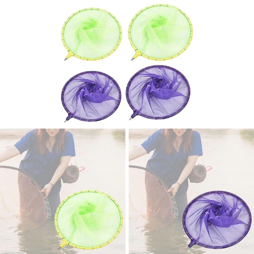 Fishing Net Fish Landing Nets Foldable Boat Catching Easy Storage Camping