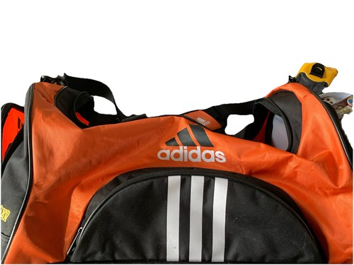 Adidas Soccer Duffle bag Orange Black Classic