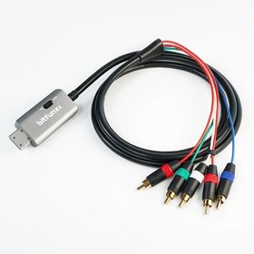 Dreamcast Component Cable Adapter Supports RGBS/VGA to Component Video