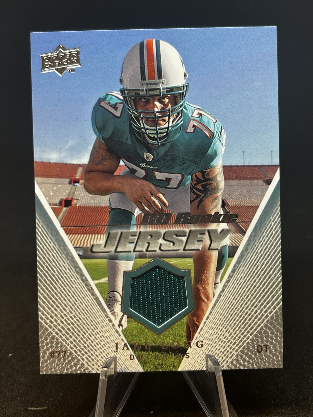 Jake Long Upper Deck Rookie Jersey #JL Base