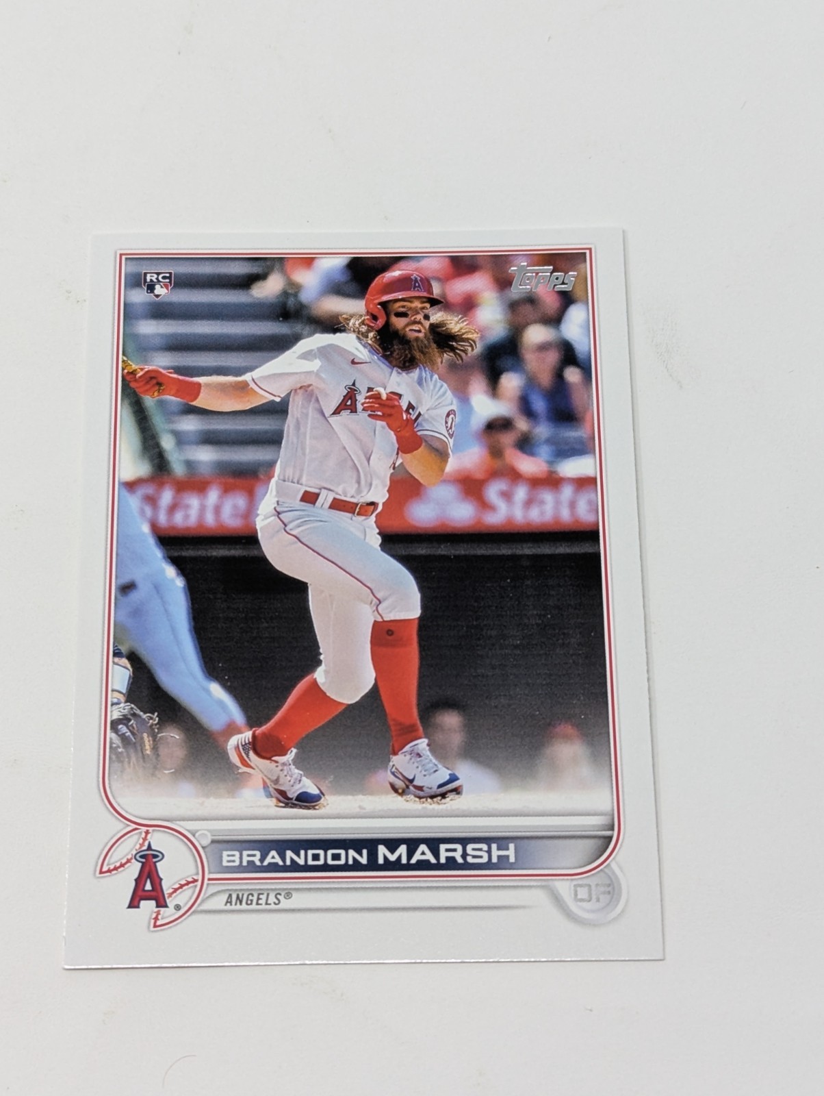 2022 Topps Series One #243 Brandon Marsh RC Philadelphia Phillies