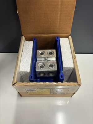 ILSCO LDB-22-350 POWER DISTRIBUTION BLOCK , 1 POLE,  620 Amp, 600 Volt