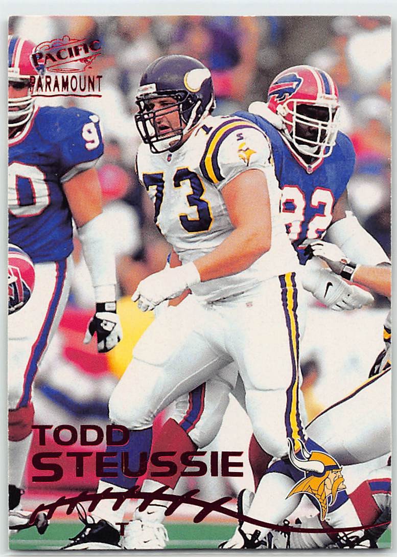 Todd Steussie 1998 Pacific Paramount #133 Red Minnesota Vikings