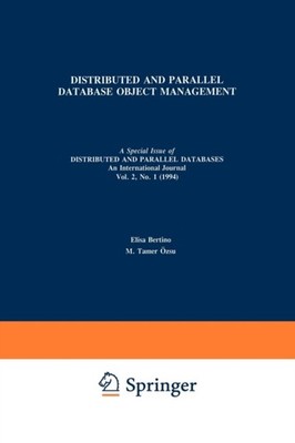 Bertino - verteiltes und paralleles Datenbankobjektmanagement - Neu pa - J555z