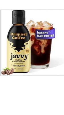 JAVVY Cold Brew Coffee Concentrate  35 Servings for Hot or Iced Drinks 06/05/26