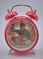 Réveil mécanique vintage Mao Zedong – Parfait état de marche
