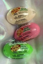 GLOW IN THE DARK Silly Putty - 3 eggs
