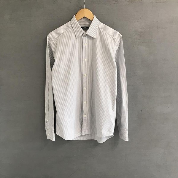 Men Ermenegildo Zegna Shirt White Cotton 38 / M / #1UX2