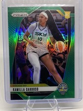 2024 WNBA Prizm Kamilla Cardoso Green Prizm Rookie RC #93 Chicago Sky