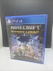 Minecraft Story Mode Season Pass Disc (Sony PlayStation 4, 2015) PS4 Tested