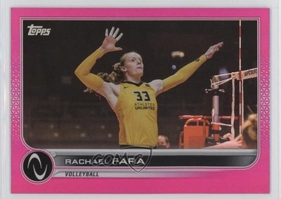 2023 Athletes Unlimited All Sports Mother's Day Hot Pink 10/50 Rachael Fara z6b
