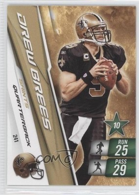 2010 Panini Adrenalyn XL Drew Brees #241 HOF 9l4