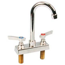 Mavrik CommercialDuty 4 in Center Gooseneck Faucet