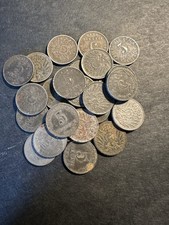 5 Pfennig Deutsches Reich, 1915- 1921, Konvolut von 25 M&uuml;nzen