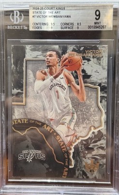 2024-25 Panini Court Kings - State of the Art Victor Wembanyama #7